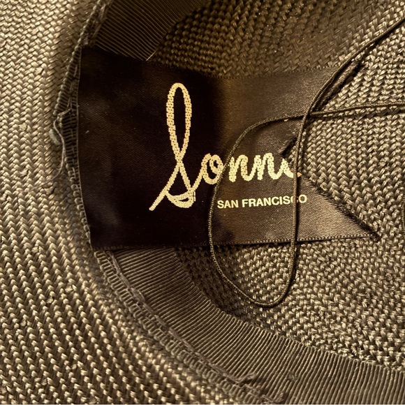 Sonni of San Francisco Hat Straw, Mesh, Lace Formal Kentucky Derby Vintage - Picture 4 of 9